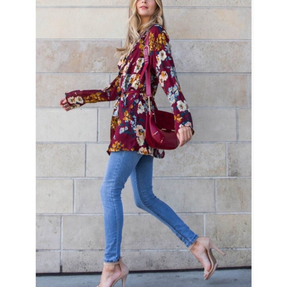 LAST ONE! 5⭐️ KORI Floral Kimono Jacket - Picture 3 of 6